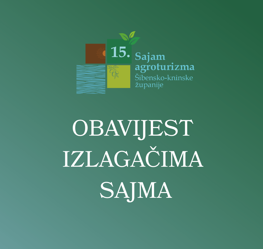 Obavijest za izlagače Sajma